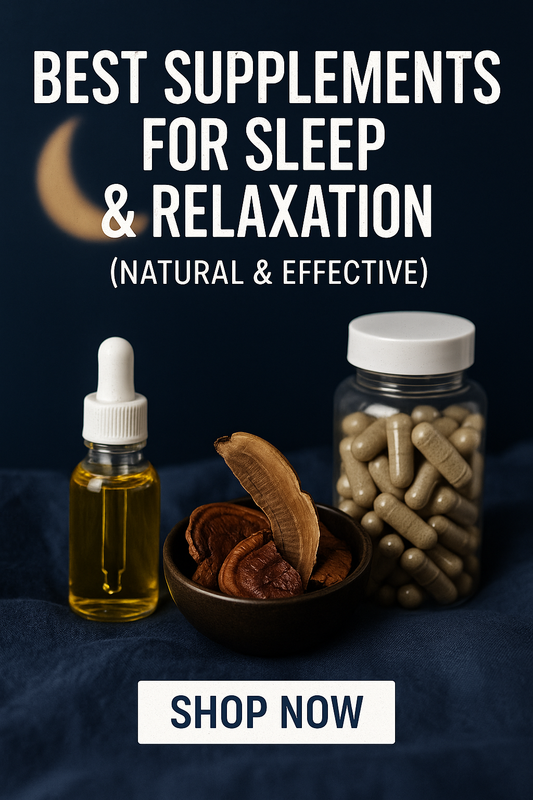 Best Supplements for Sleep & Relaxation (Natural & Effective)