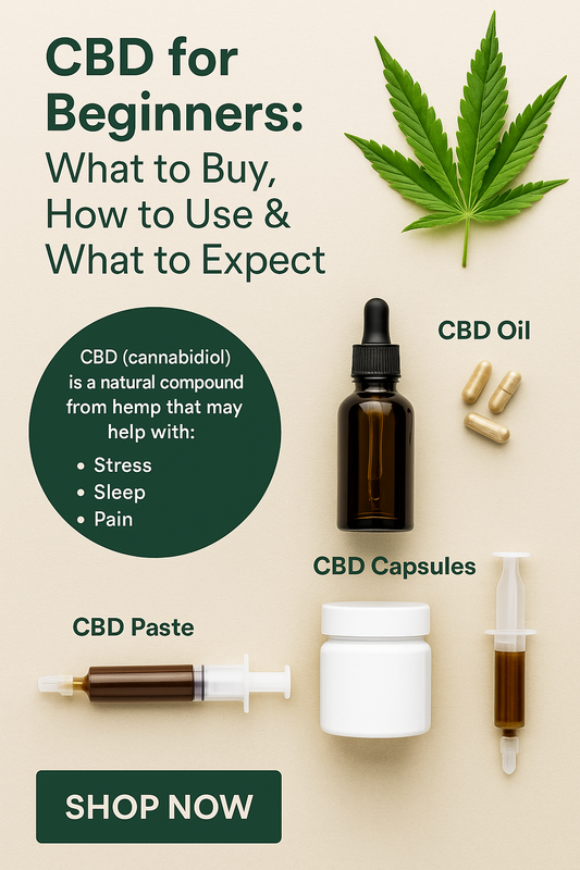 CBD for Beginners: What to Buy, How to Use & What to Expect