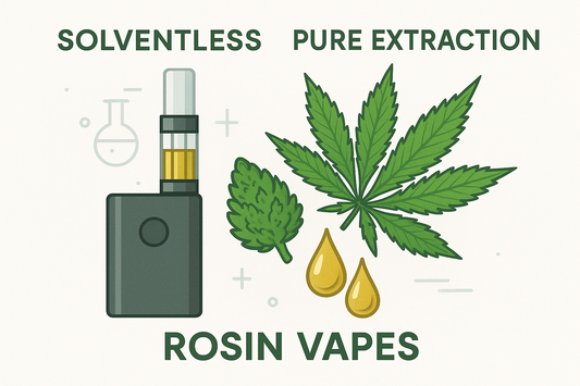 The Rise of Rosin Vapes: Solventless Purity for Clean Cannabis Consumption