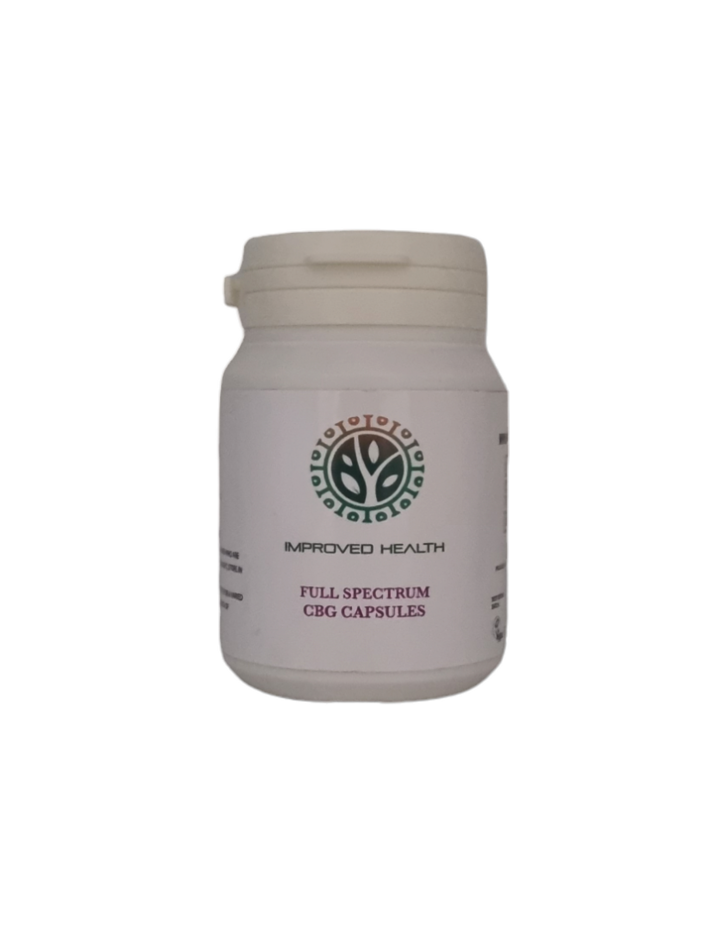 Cold Pressed Orgainc CBG Sativa L Capsules