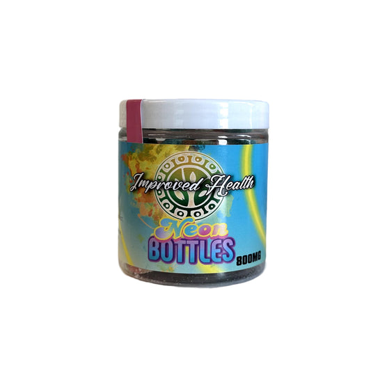 Sugar Coated Neon Bottles – 40mg Broad Spectrum | Halal & Lab-Tested