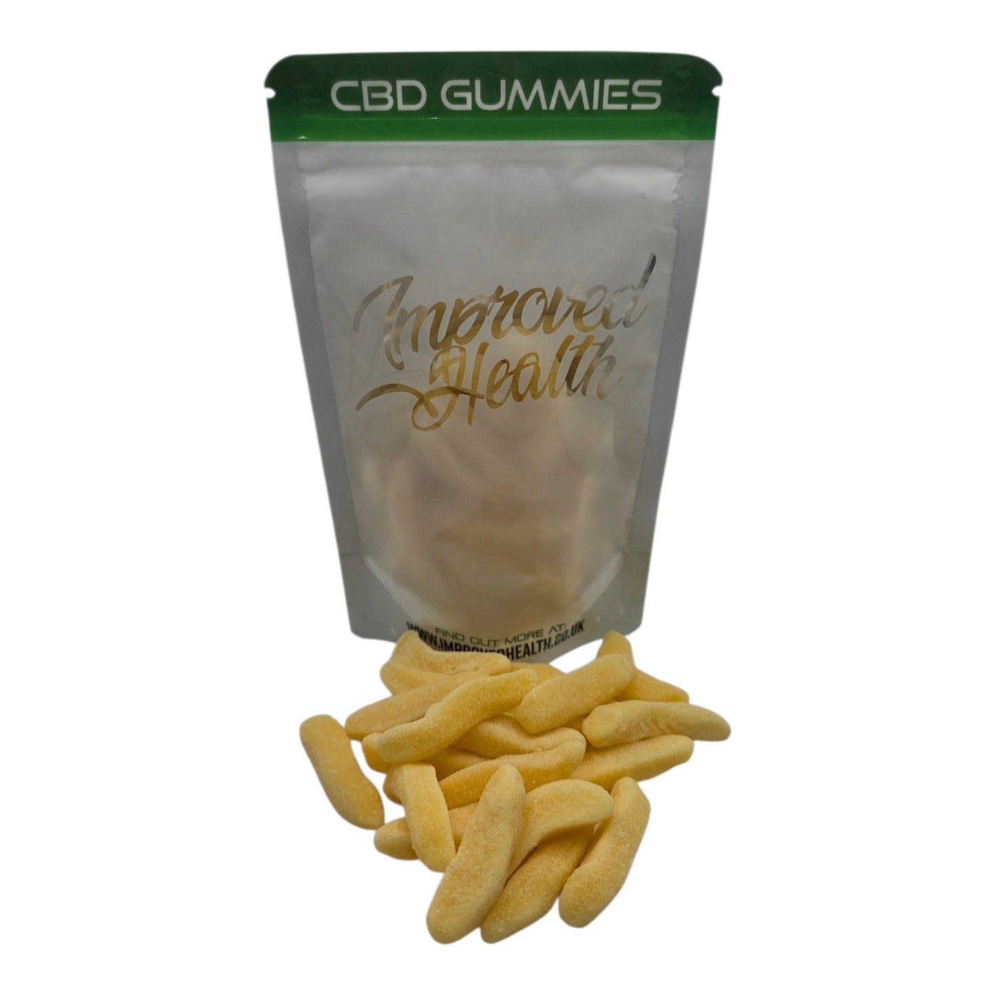 Broad Spectrum Bananas CBD Gummies 40mg