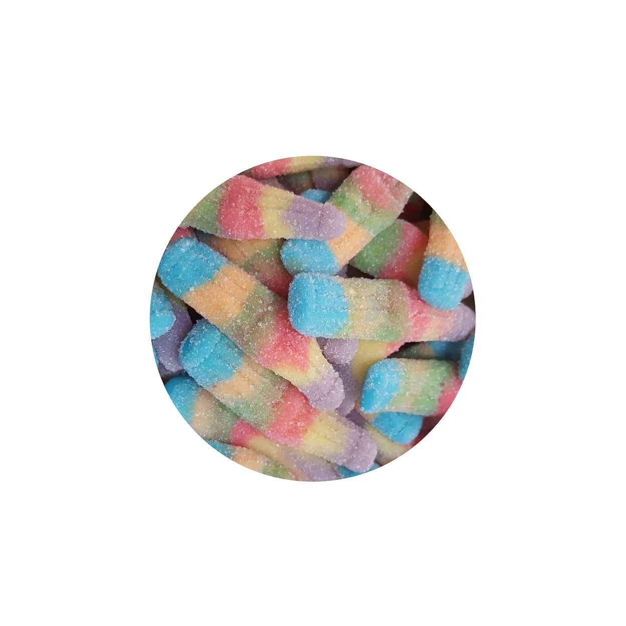 Sugar Coated Neon Bottles 40mg