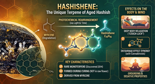 What is Hashishene? The Unique Terpene in Aged Hashish