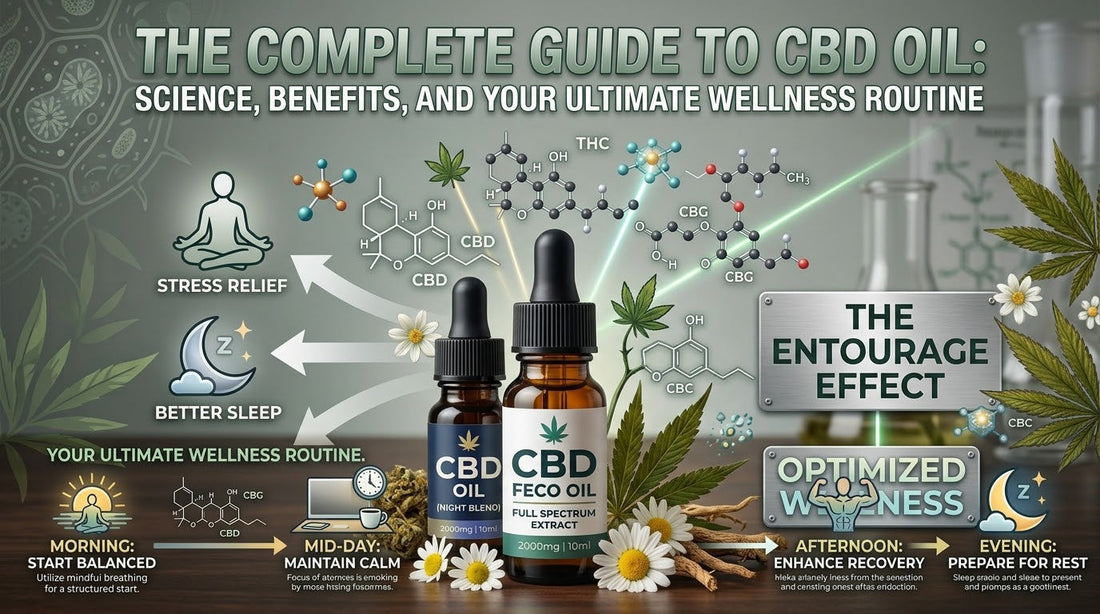 The Complete Guide to CBD Oil: Science, Benefits, and Your Ultimate Wellness Routine