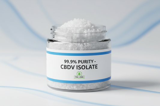 Complete Guide to CBDV Isolate 99.9% – Ultra-Pure Cannabidivarin | 1g THC-Free Extract - Benefits and Usage