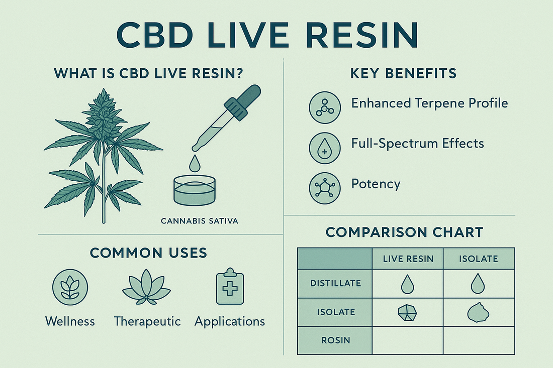 What Is CBD Live Resin? Benefits, Uses & How It Compares to Other Extracts