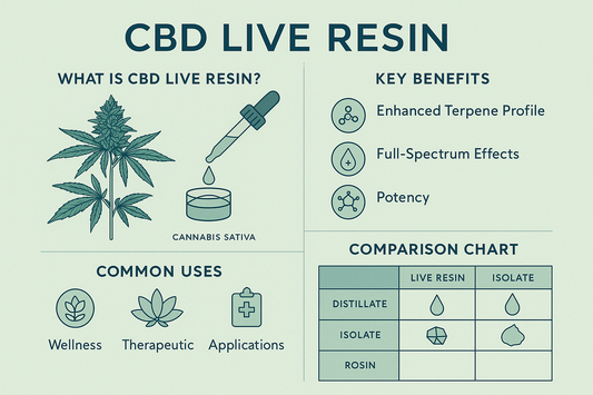 What Is CBD Live Resin? Benefits, Uses & How It Compares to Other Extracts