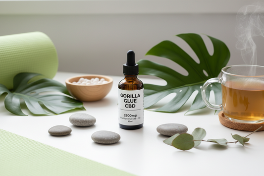 Why Gorilla Glue CBD Vape Juice 2500mg – Broad Spectrum CBD + CBG | 30ml Is Perfect for Your Wellness Routine