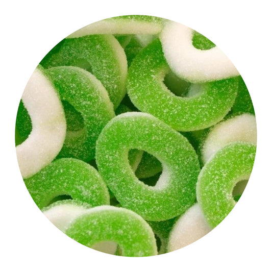 Sugar Coated Apple Rings 40mg