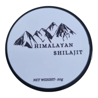 Shilajit Resin 20g – Pure Himalayan Mineral Complex | 85+ Vital Nutrients