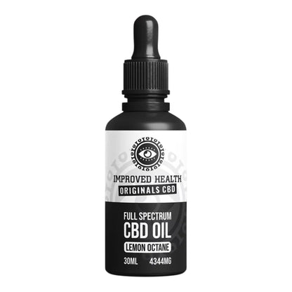 Cold-Pressed Full Spectrum Lemon Octane Sativa CBD Oil 4345mg/30ml