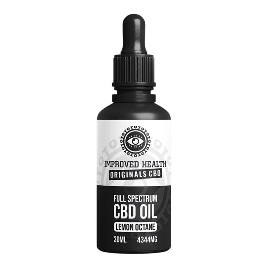 Cold-Pressed Full Spectrum Lemon Octane Sativa CBD Oil 4345mg/30ml