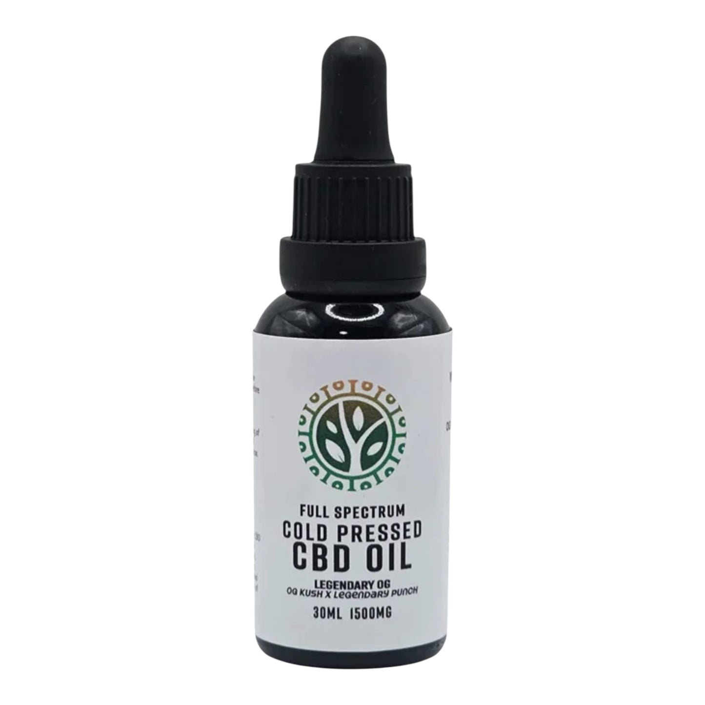 Full-Spectrum Cold Pressed Indica CBD Oil 1500mg/30ml Legendary OG