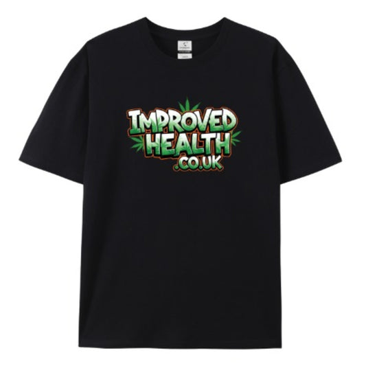 🎁 IMPROVED HEALTH Tshirt - Black (100% off)