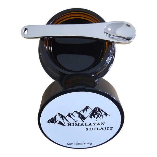 Shilajit Resin 20g – Pure Himalayan Mineral Complex | 85+ Vital Nutrients