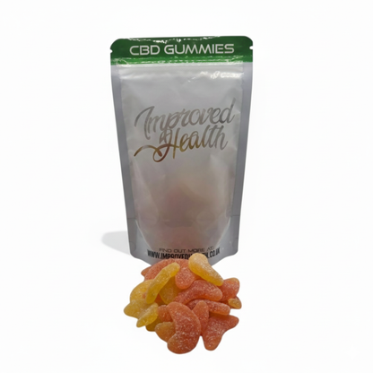 Lemon & Tangerine CBD Gummies – 40mg Broad Spectrum | Halal & Lab-Tested
