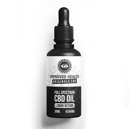 Lemon Octane CBD Oil – Improved Health x Originals 4345mg/30ml | Full-spectrum Oil