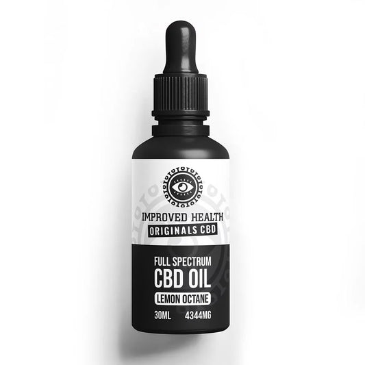 Lemon Octane CBD Oil – Improved Health x Originals 4345mg/30ml | Full-spectrum Oil